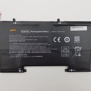 RETRO Hp EliteBook Folio G1, EO04XL Notebook Bataryası - Ver.1 (Beyaz Soket)