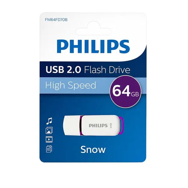 Philips 64GB USB 2.0 Flash Bellek (FM64FD70B/00)