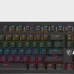 MSI Forge GK300 Kırmızı Türkçe Kablolu Klavye