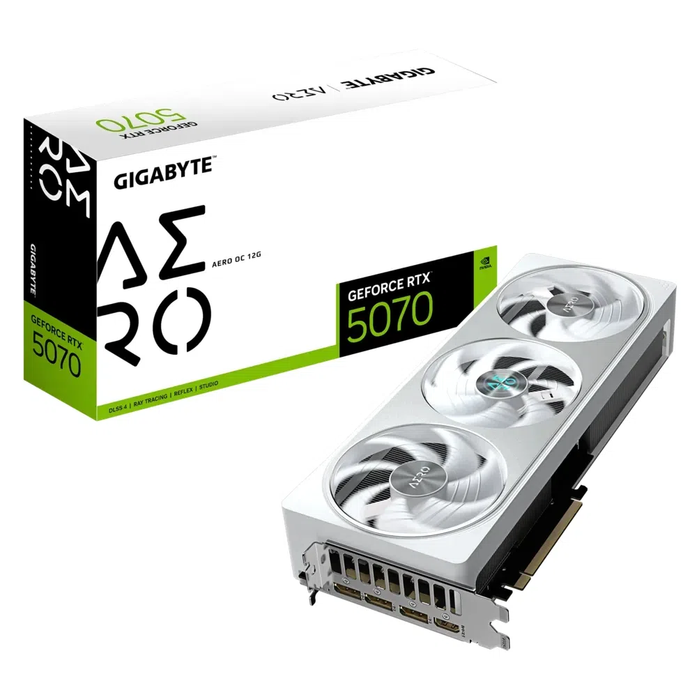 GIGABYTE RTX5070 AERO GV-N5070AERO OC-12GD 12GB GDDR7 192Bit 