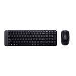 Logitech MK220 Kablosuz Set Siyah (920-003163)