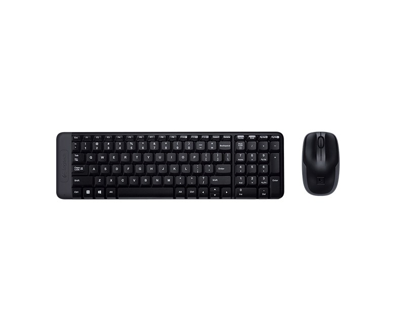 Logitech MK220 Kablosuz Set Siyah (920-003163)