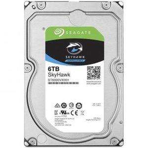 6TB SEAGATE SKYHAWK 256 MB 7/24 RV ST6000VX001