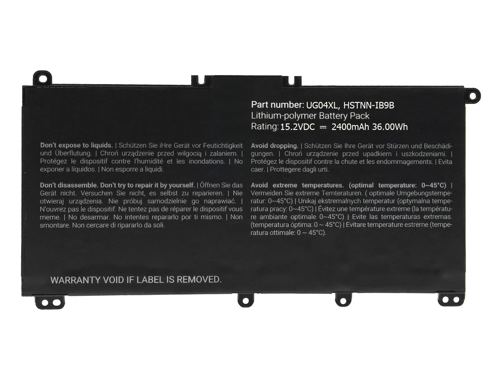 RETRO Hp 240 G8, UG04XL Notebook Bataryası - 4 Cell