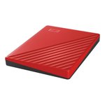 WD MY PASSPORT 2T(THIN) RED 2.5" 128 M