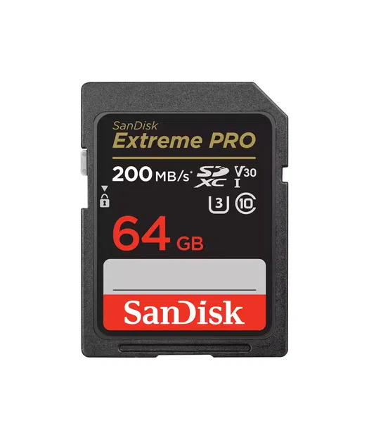 SanDisk Extreme Pro SD UHS I 64gb Card