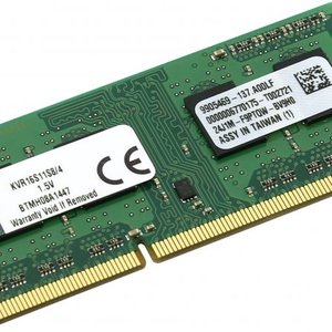 Kingston 4GB 1600 DDR3 KVR16S11S8/4WP (NB)