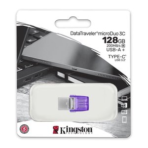 Kingston 128GB DT MicroDuo 3C DTDUO3CG3/128GB