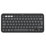 Logitech K380s Çakıl Tuşlu Bluetooth Klavye Siyah