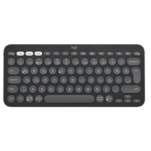 Logitech K380s Çakıl Tuşlu Bluetooth Klavye Siyah