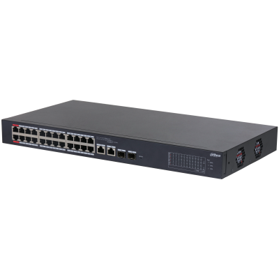 Dahua 24 Port 100Mbps Cloud PoE (CS4226-24ET-240)