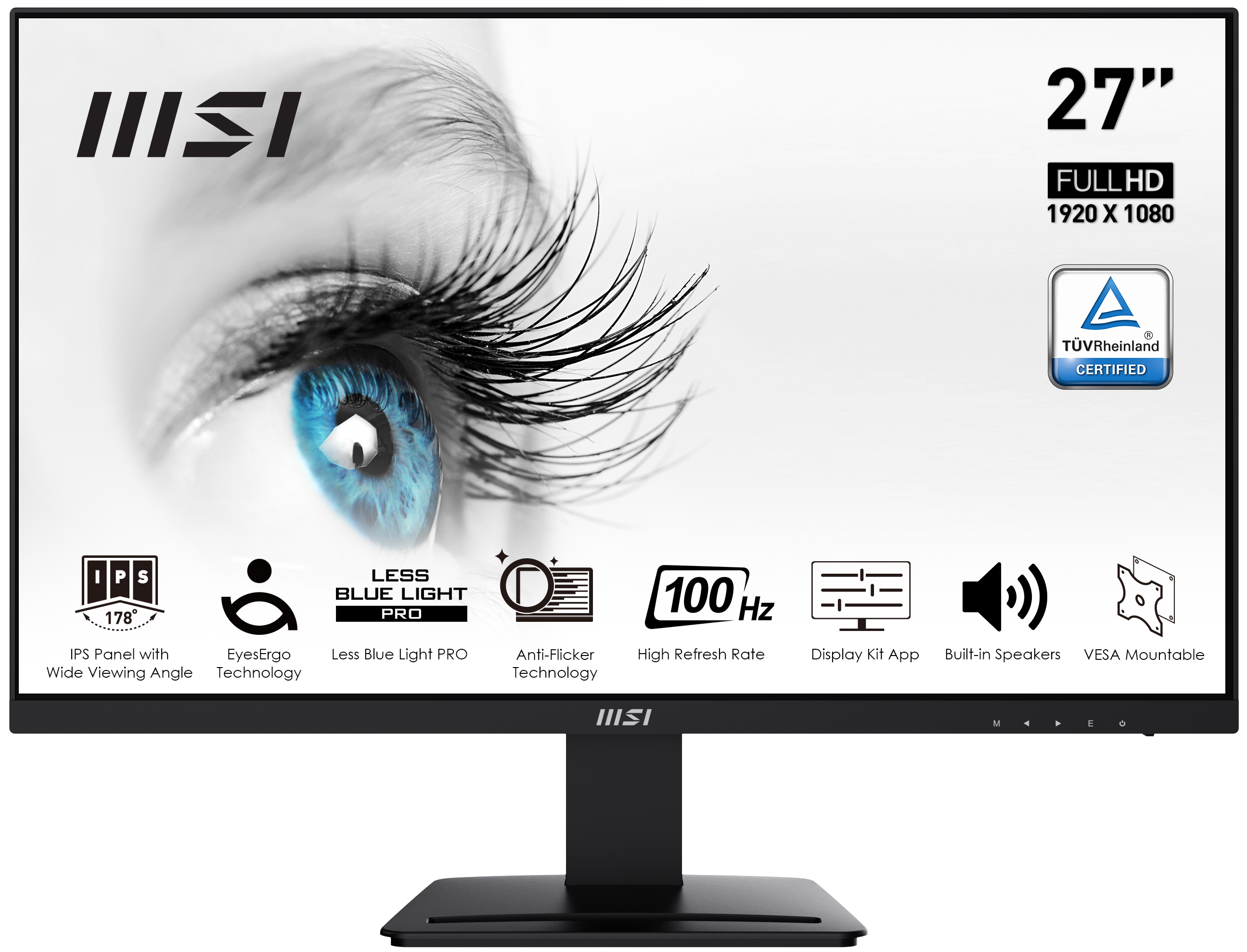 27 MSI PRO MP273A MONITOR