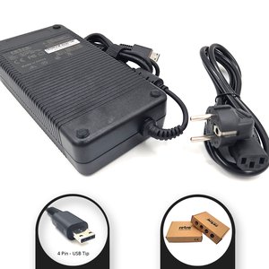 RETRO MSI 19.5V 16.92A 330W 4 Pin USB Tip Notebook Adaptör RPA-AC344