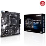 ASUS PRIME A520M-K AMD A520 AM4 DDR4 440