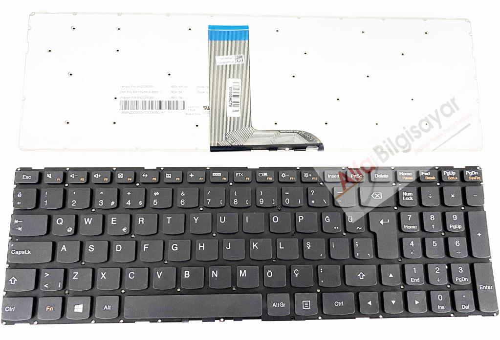 Lenovo V-149420KS1-TR, V-149420BK1  Klavye Tuş Takımı