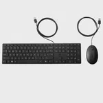 HP 320MK Kablolu Klavye Mouse Set Siyah (9SR36UT)