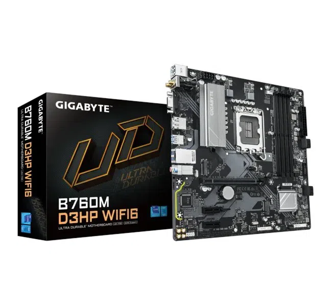 Gigabyte B760M D3HP Wifi6 D5 1700P Vga Hdmi Dp