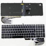 Hp ZBook 15u G3 Mobile Workstation Klavye Tuş Takımı Işıklı Orjinal