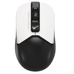 A4-Tech Kablosuz Mouse Nano Beyaz-Siyah (FG12S)