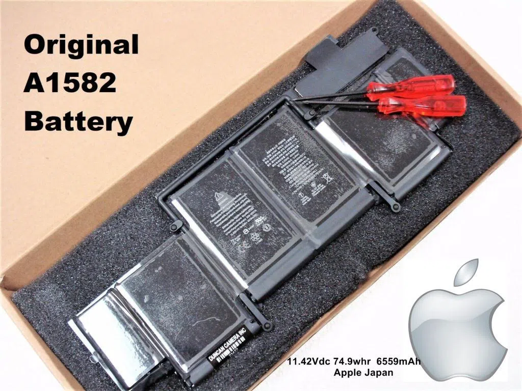 Apple Macbook 13.3inç Retina a1502 a1582 Retina batarya pil