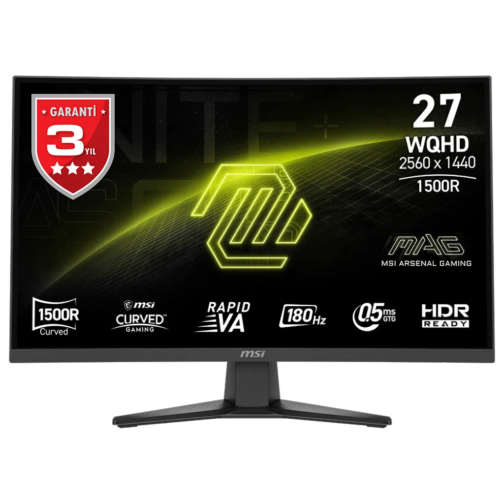 27 MSI MAG 275CQF E18 MONITOR