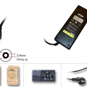 RETRO Toshiba Dynabook 19V 6.3A 120W Geniş Uç Notebook Adaptör RPA-AC071