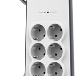 BELKIN BSV604 2 METRE 6LI USBA AKIM KOR. PRIZ