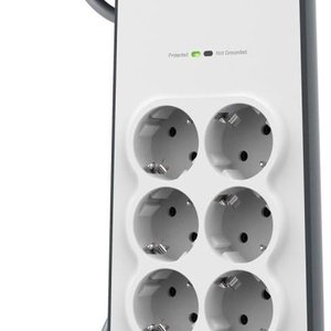 BELKIN BSV604 2 METRE 6LI USBA AKIM KOR. PRIZ