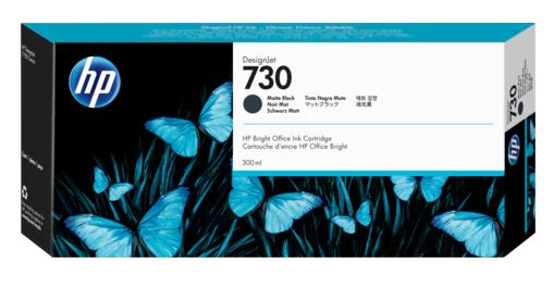 HP P2V71A (730) MAT SİYAH 300 ML KARTUS