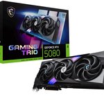 MSI GEFORCE RTX 5080 16G GAMING TRIO OC VGA