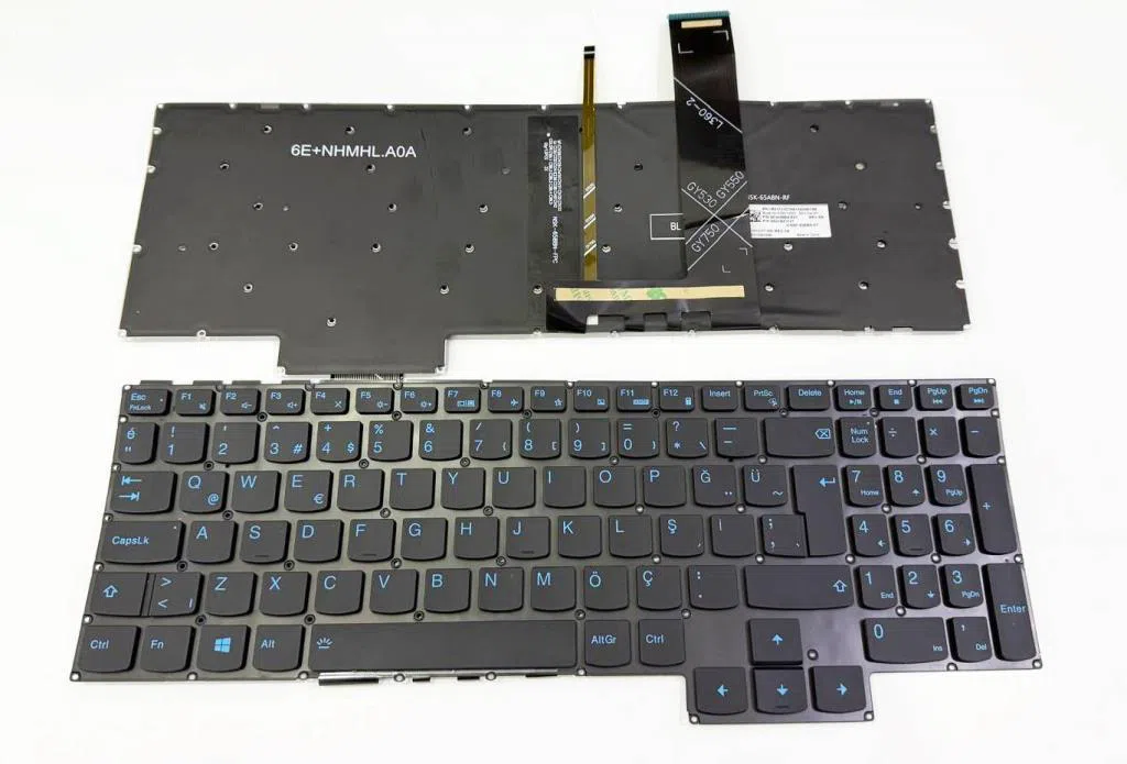 Lenovo Gaming 3 15IMH05 15arh05, 15ACH6, 15ARH7 81Y4 82SB Klavye