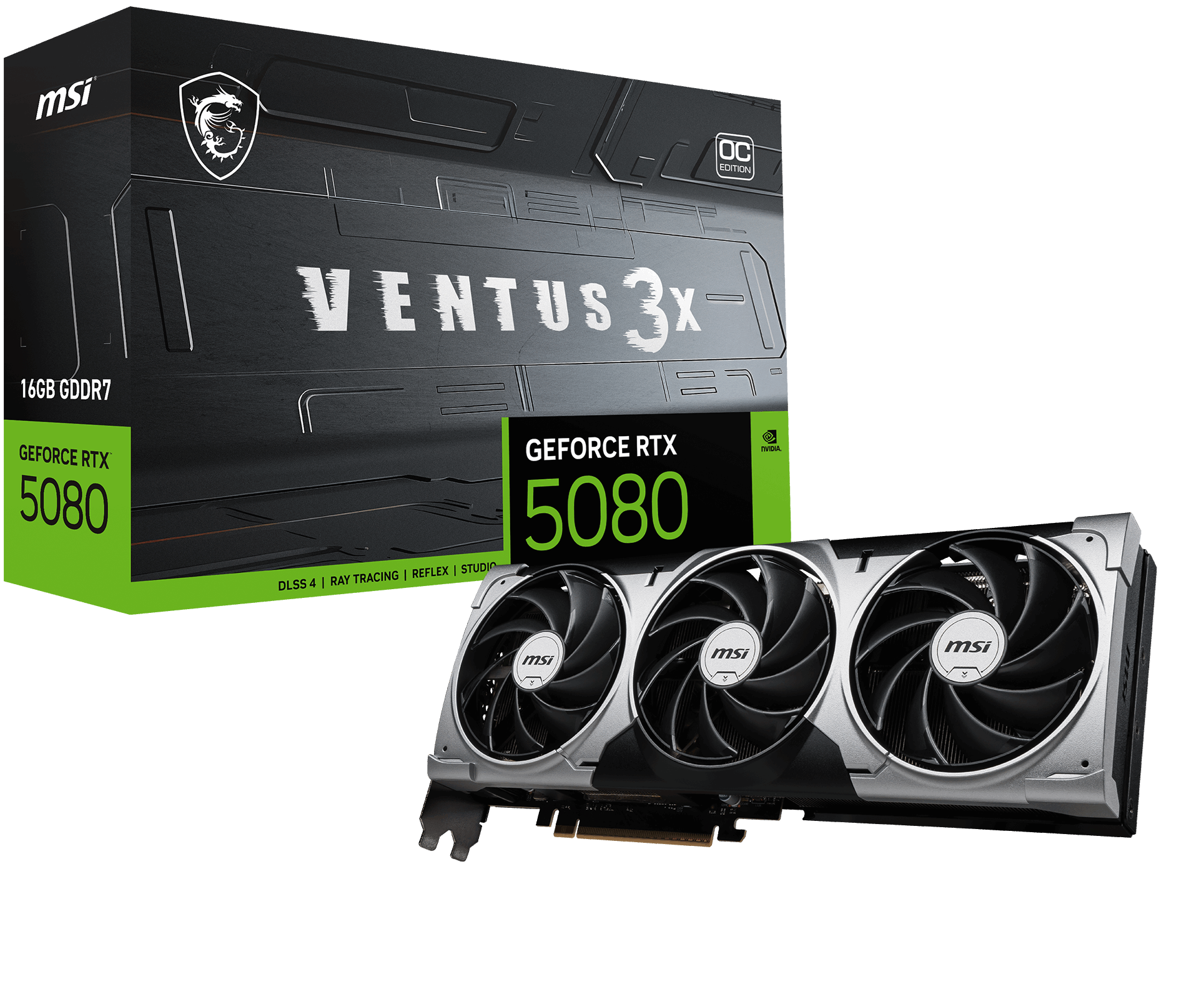 MSI VGA RTX 5080 16G VENTUS 3X OC