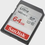 SanDisk Ultra 64GB UHS-I SD Hafıza Kartı