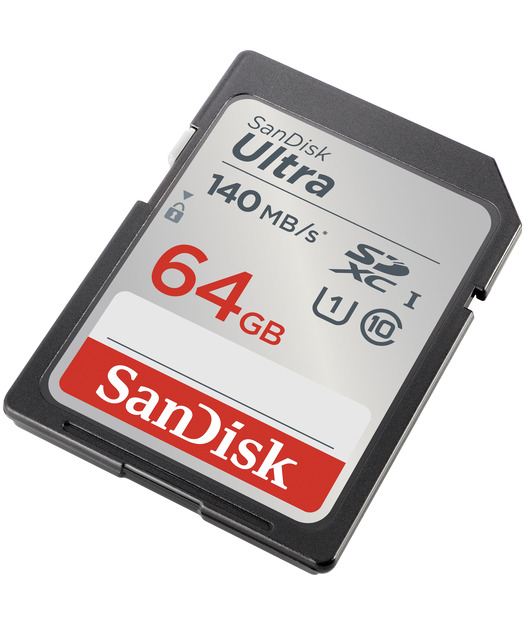 SanDisk Ultra UHS I 64GB SD Card