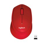 Logitech M330 Kablosuz Mouse Kırmızı 910-004911