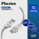 Flaxes FNK-710G CAT7 Patch Kablo 10 Metre Gri