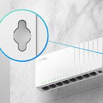 CUDY 8-Port 10/100 Mbps Metal Switch