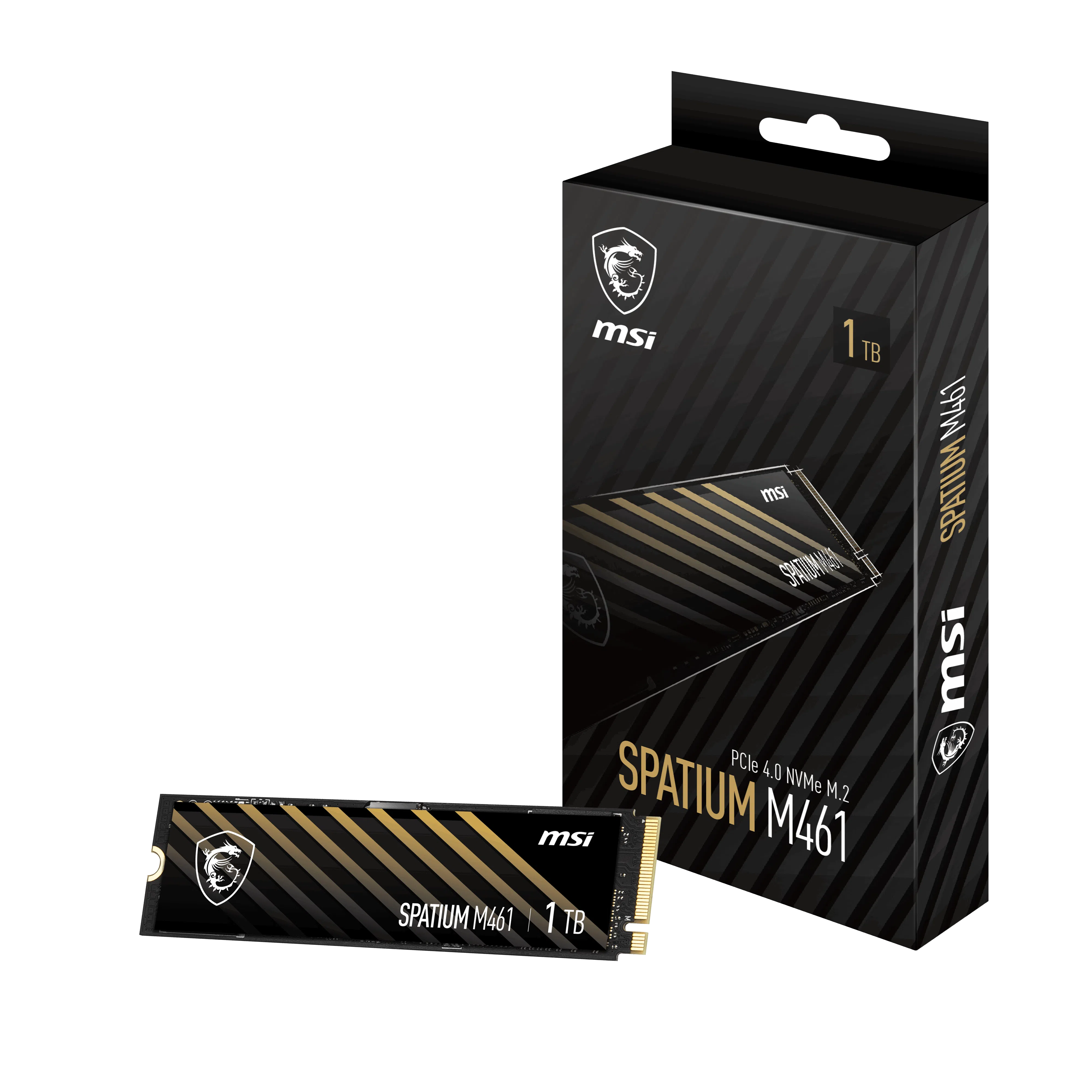 MSI Spatium M461 PCIe 4.0 NVMe M.2 1TB SSD