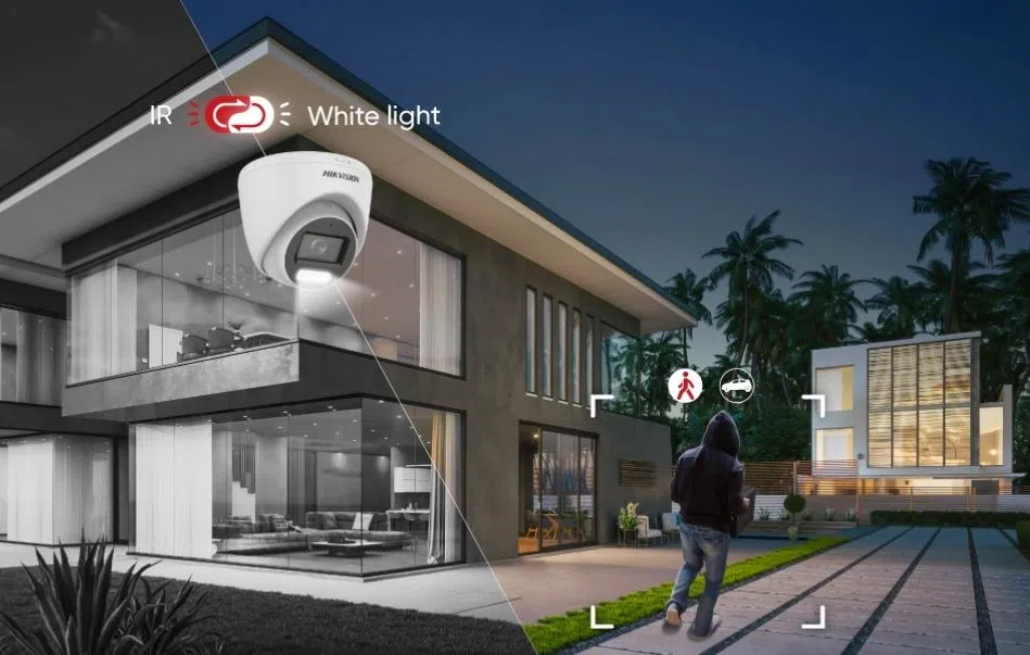 Hikvision DS-2CD1023G2-LIUF 2MP 4mm Hybrid Light Bullet IP Kamera