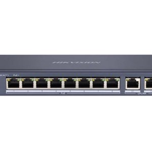 HIKVISION DS-3E0310P-E/M 8XFE+2XFE 65W POE SWİTCH