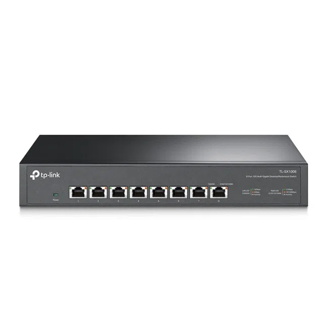 TP-Link TL-SX1008 8 Port 10G Yönetilemez Switch