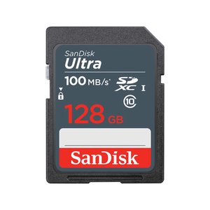 SanDisk Ultra 128GB SDXC Memory Card 100
