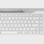 A4-Tech FBK25-B Bluetooth Klavye Beyaz