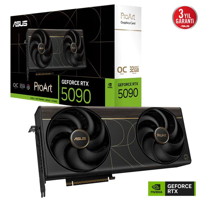 ASUS ProArt GeForce RTX 5090 OC 32GB Ekran Kartı