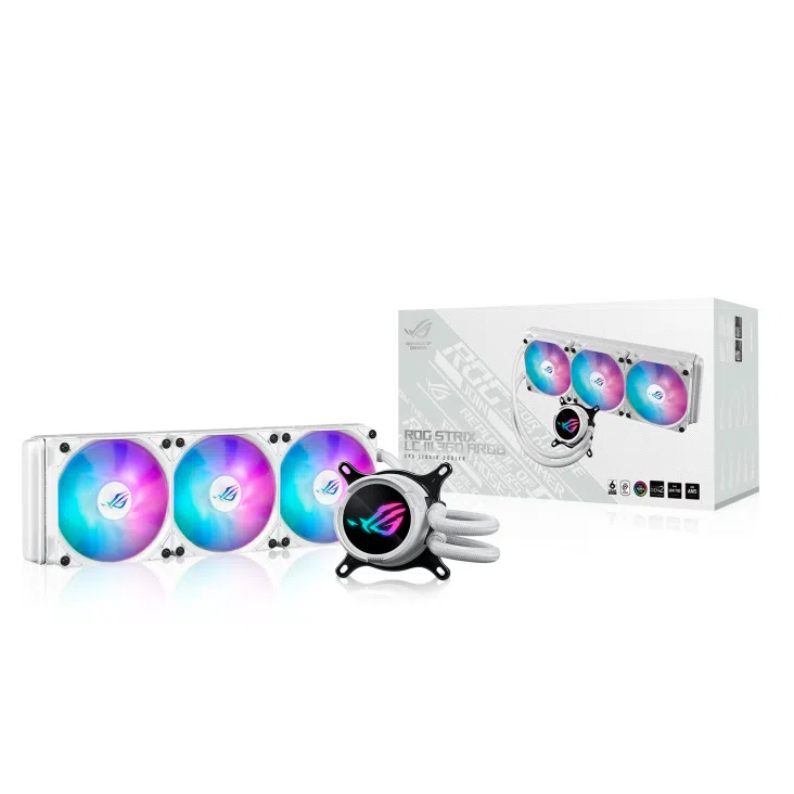 ASUS ROG STRIX LC III 360 ARGB - WHITE