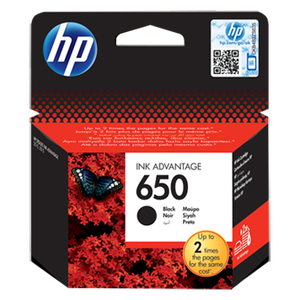 HP CZ101AE Siyah Mürekkep Kartuş (650)