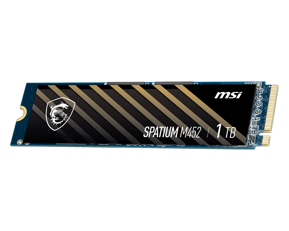 500GB MSI SPATIUM M452 PCIE 4.0 NVME M.2