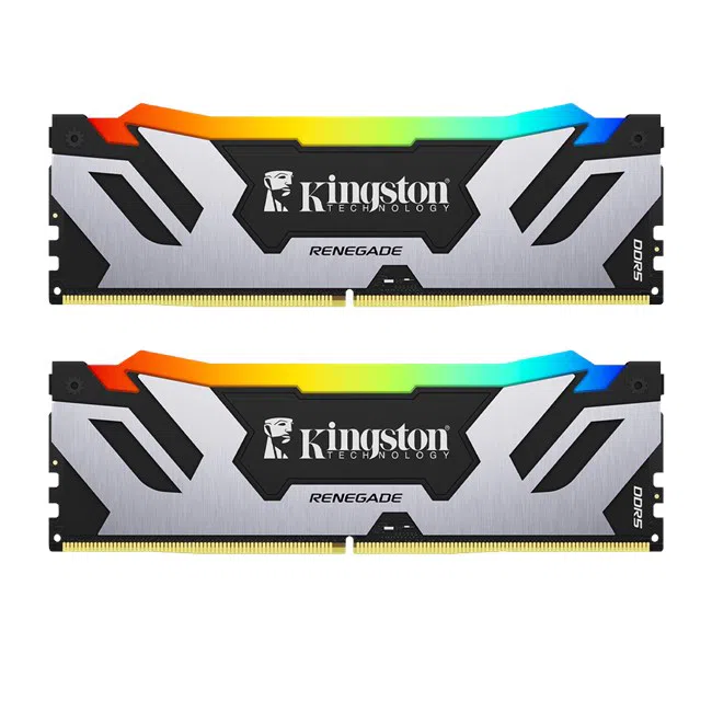 Kingston Fury Renegade Silver RGB 32GB (2x16GB) DDR5 8000MT/s CL38 (KF580C38RSAK2-32TR)