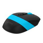 A4-Tech Kablosuz Mouse Nano Siyah-Mavi (FG10-M)