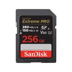 SanDisk Extreme PRO 256GB V60 SD cards